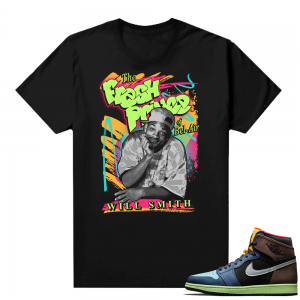 Jordan 1 Biohack sneaker tees shirts - Black - Fresh Prince