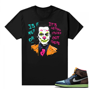 Jordan 1 Biohack sneaker tees shirts - Black - Joker