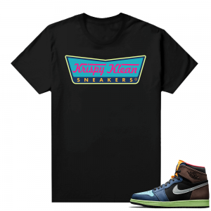 Jordan 1 Biohack sneaker tees shirts - Black - Krispy Klean Sneakers