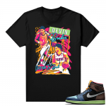 Jordan 1 Biohack sneaker tees shirts - Black - Like IM Book