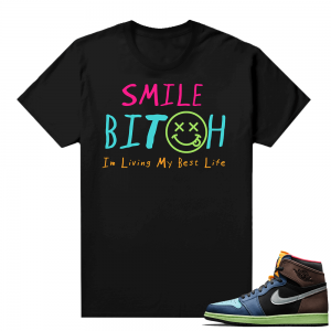 Jordan 1 Biohack sneaker tees shirts - Black - Living My Best Life