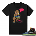 Jordan 1 Biohack sneaker tees shirts - Black - My Precious