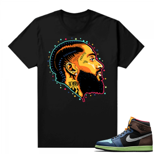 Jordan 1 Biohack sneaker tees shirts - Black - Prolific