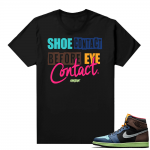 Jordan 1 Biohack sneaker tees shirts - Black - Shoe Contact