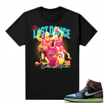 Jordan 1 Biohack sneaker tees shirts - Black - The Last Dance