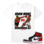 Match Jordan 1 Black Toe | Battle Of Legends | White T shirt