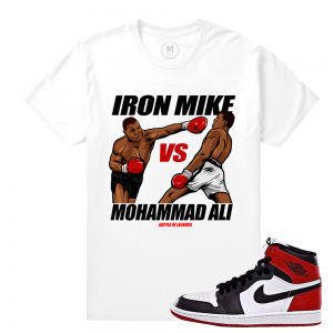 Match Jordan 1 Black Toe | Battle Of Legends | White T shirt