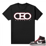 Jordan 1 Bloodline shirt black - CEO Society