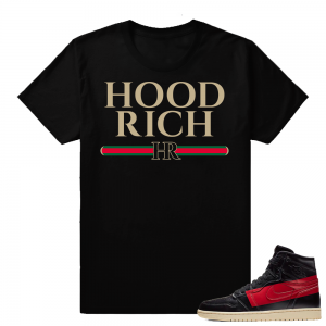 Couture 1s | Hood Rich | Black shirt