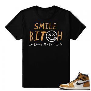 Jordan 1 Rookie of the Year | Living My Best Life | Black shirt