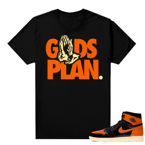 Jordan 1 Shattered Backboard 3 shirt black - Gods Plan