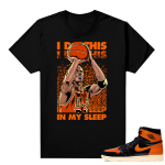 Jordan 1 Shattered Backboard 3 shirt black - In My Sleep