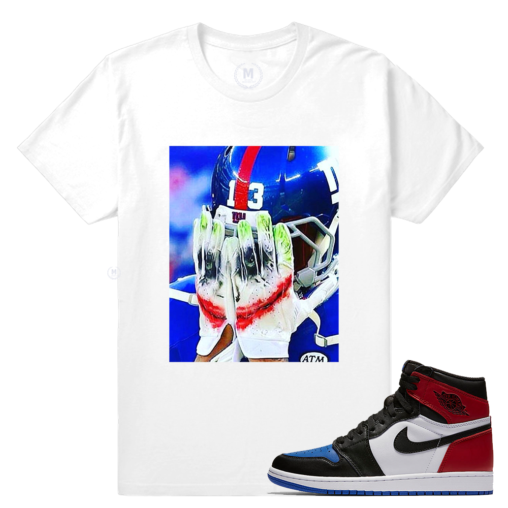 Match Jordan 1 Top 3 | Joker Gloves | White T shirt