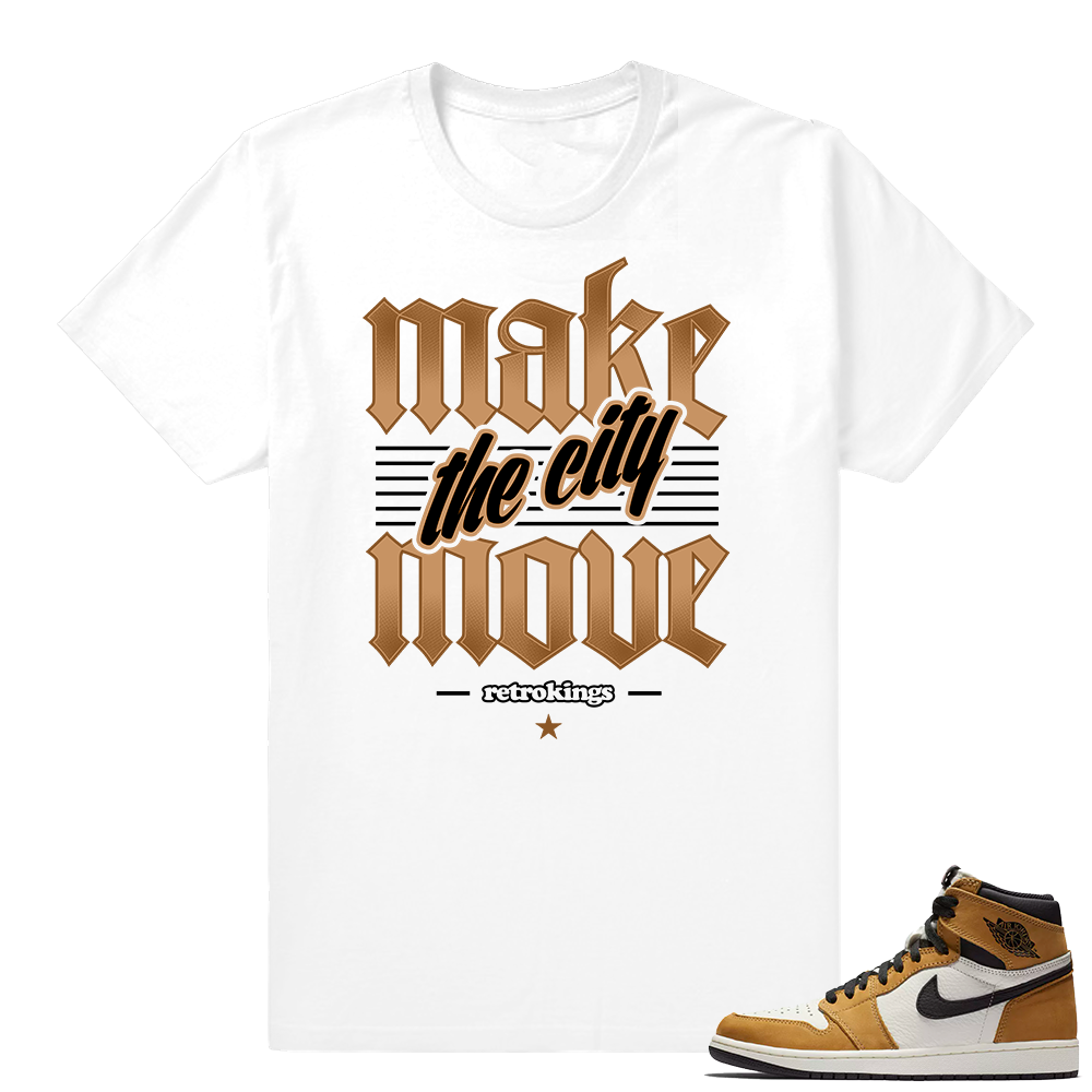 Jordan 1 Rookie of the Year | Make the City Move | White Shirt