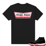 Jordan 11 Bred shirt black - Krispy Klean Sneakers