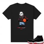 Jordan 11 Bred shirt black - Rare Air Panda