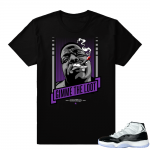 Jordan 11 Concord Gimme the Loot t-shirt | Black shirt