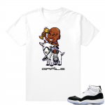 Concord 11 Jordan | The Grails | White shirt