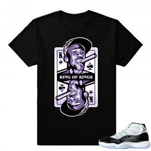 Jordan 11 Concord King MJ shirt | Black shirt