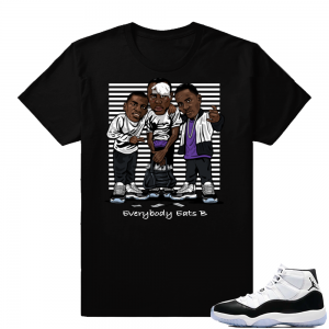 Concord 11 | Everybody Eats B | Black shirt