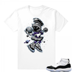 Concord 11 Jordan | Martian x Concord 11 | White shirt