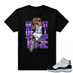 Jordan 11 Concord shirt Greatest | Black shirt