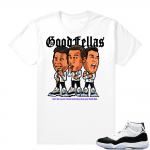 Concord 11 Jordan | GoodFellas | White shirt