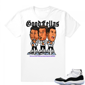 Concord 11 Jordan | GoodFellas | White shirt