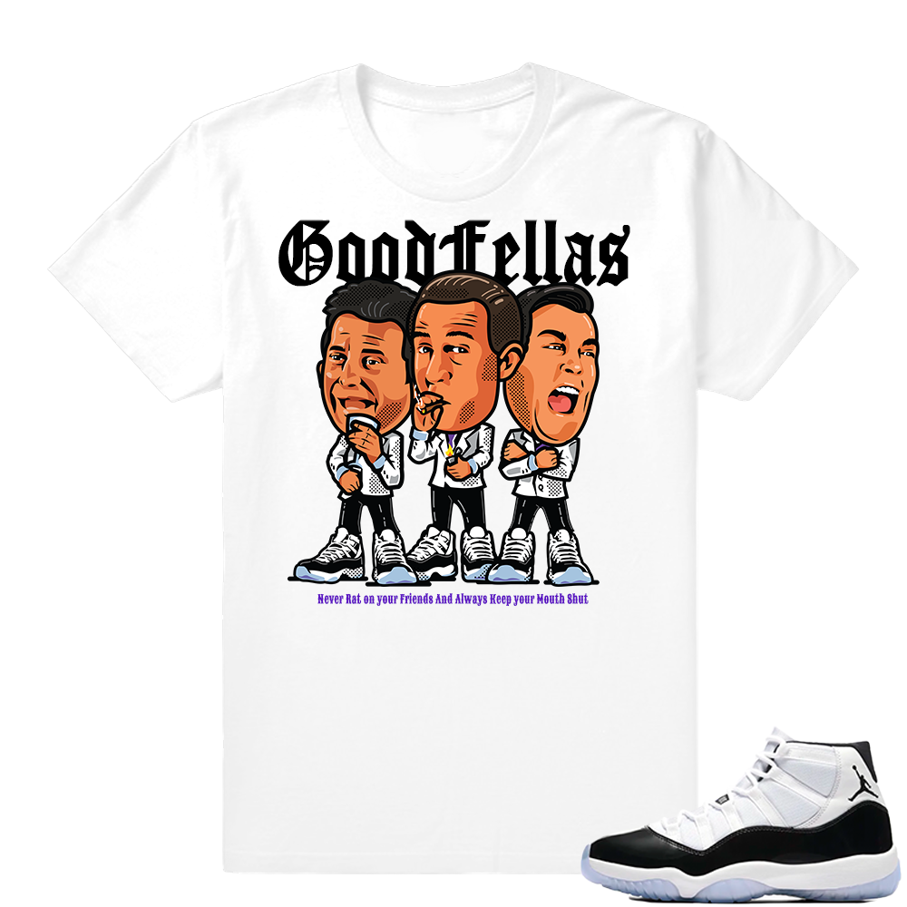 Concord 11 Jordan | GoodFellas | White shirt