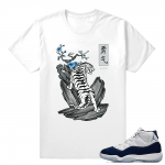 Jordan 11 Sneaker tees White T shirt White Tiger