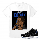 Match Jordan 11 Space Jam | Free Kodak | White T shirt