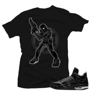 Jordan 11Lab4 shirts to match 'Stealth Trooper' Black Shirt