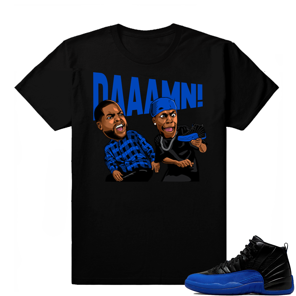 Game Royal 12s | DAAAMN | Black shirt