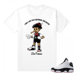 Jordan 13 He Got Game Matching shirt  Sneakerhead Pinocchio  White tee