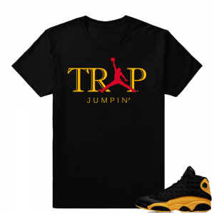 Match Jordan 13 shirts Melo | Trap Jumpin | Black shirt