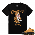 Jordan 13 Chutney shirts to match 'Chutney' Black Sneaker Tees Shirt