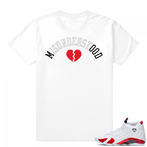 Candy Cane 14s | Misunderstood | White Shirt