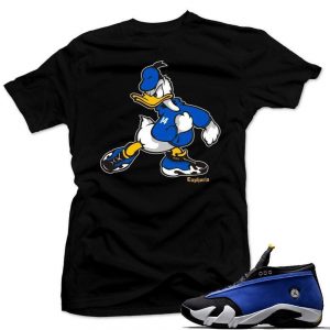 Laney 14s Low shirts to match 'Donald Square up' |Black Tee