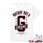 Candy Cane 14s | Nothin But G Thang | White Shirt