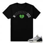 Jordan 3 Chlorophyll tee | Misunderstood | Black shirt