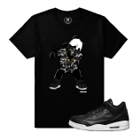 Match Cyber Monday / Premium Icon 3s | Dabbin Panda | Black t shirt