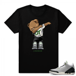 Match Jordan 3 Chlorophyll | Dabbin Bear | Black shirt