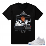 Jordan 3 Pure White shirt  Pure as the Driven Snow  (Multiple Shirt Colors)