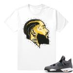 Jordan 4 Cool Grey | Prolific | White Shirt