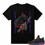 Jordan 4 Raptors shirt  Raptor 4s  Black Tee