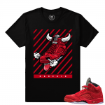 Jordan Retros 5 Match Shirt - Fly Kicks 5 - Black