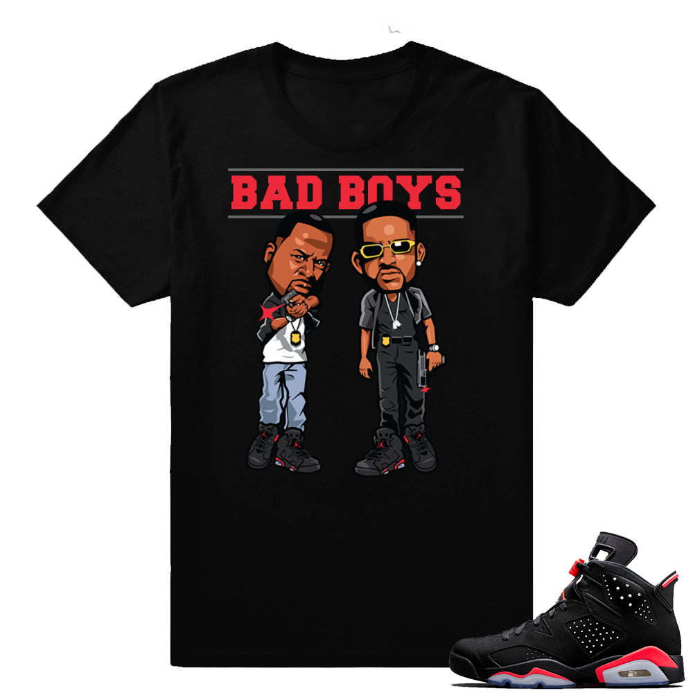 Infrared 6s Black | Bad Boys | Black shirt