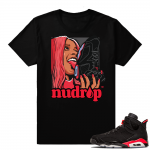 Infrared 6s Black | Cardi B Nudrip | Black shirt