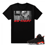 Infrared 6s Black | A Christmas Story | Black shirt