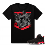 Infrared 6s | Tyson Tribute | Black shirt